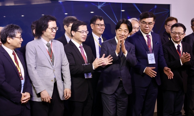 中央気象署を視察、頼・総統：台湾の進歩で世界をさらに前進させたい