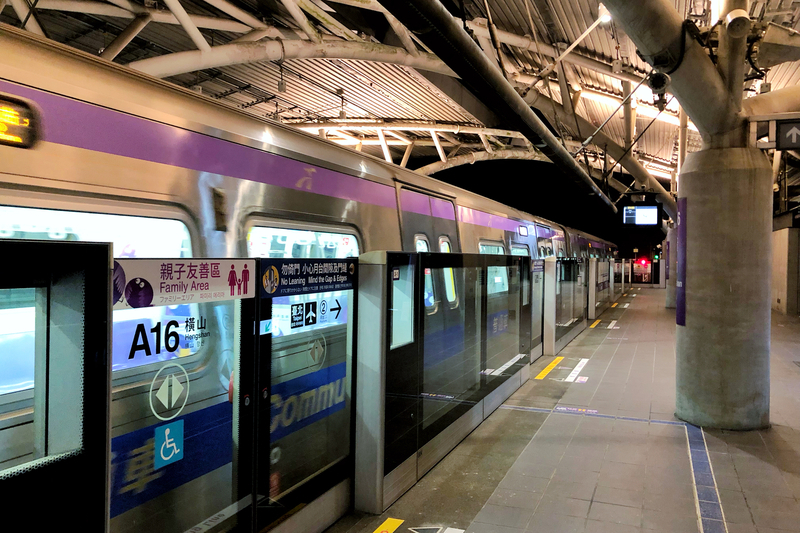 台風3号が接近、7/24桃園メトロ空港線の快速列車が運休へ