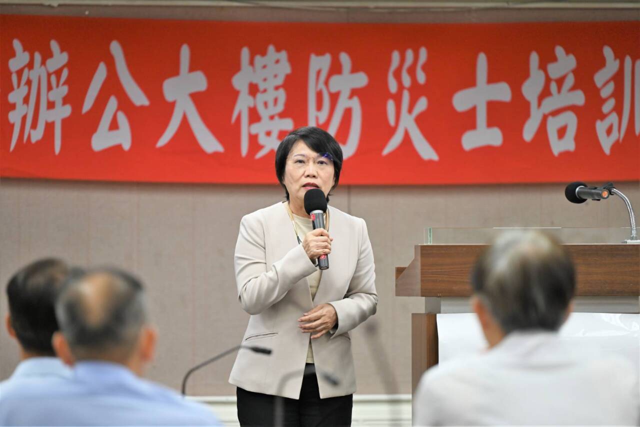 中央合同庁舎防災士研修が開講、劉・内政部長：防災レジリエンスの強化