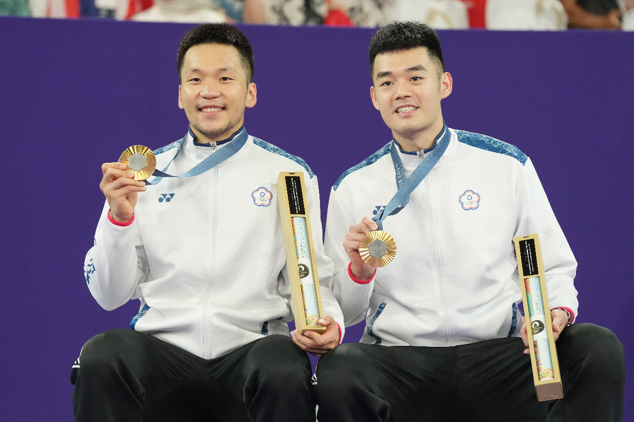 【パリ五輪】李洋/王齊麟組が台湾勢として今大会初の金メダルを獲得