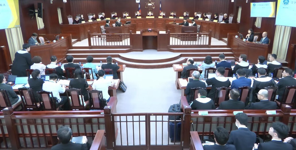 憲法法廷が国会職権法改正について弁論、総統府が憲法を守る必要性を強調