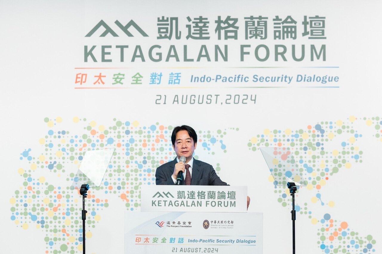 頼・総統：中国の脅威は台湾に限らず、民主国は団結し行動すべき