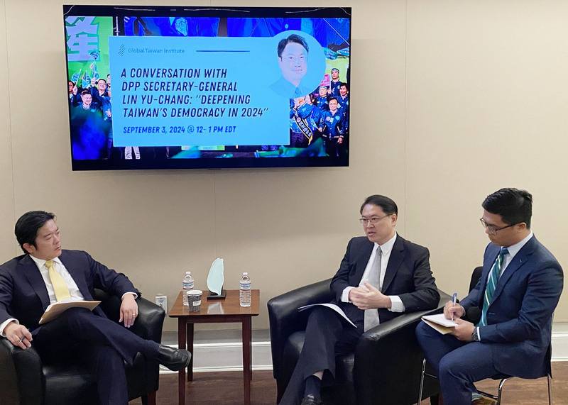 林・秘書長：民進党政権下での軍事支出70%増、民主主義国家ではまれ