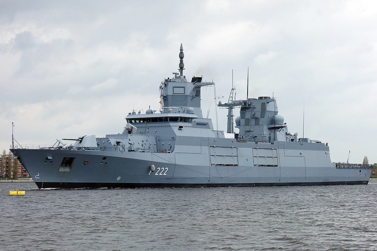独軍艦が台湾海峡通過へ、専門家：自由航行権を示して中国に対抗