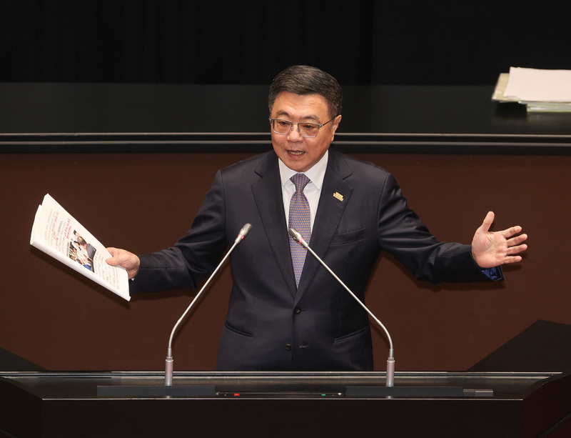 立法院第二会期スタート　卓・行政院長「国会は国民の希望、与野党の戦場にあらず」