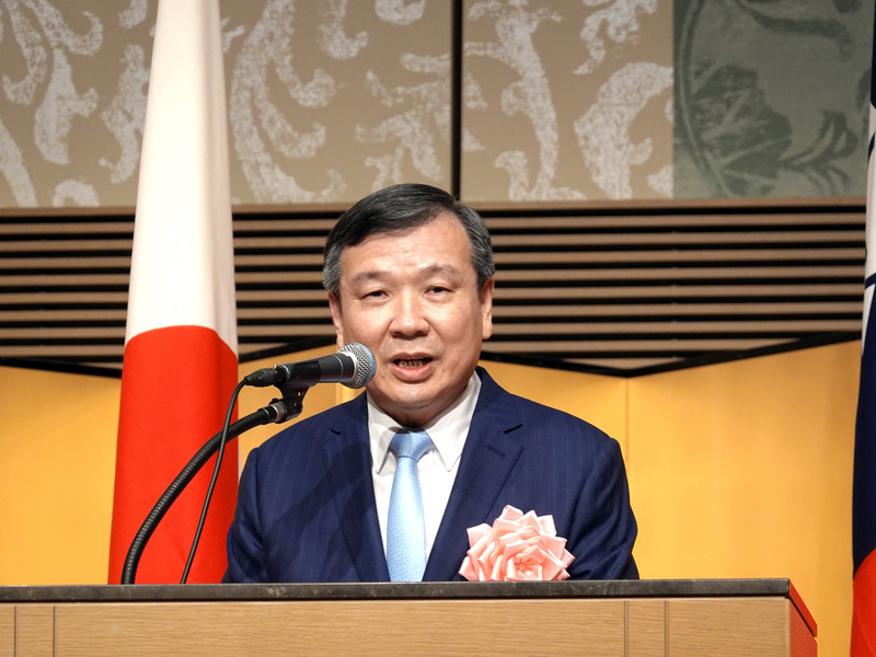駐日代表処が東京で双十国慶節祝賀レセプションを開催