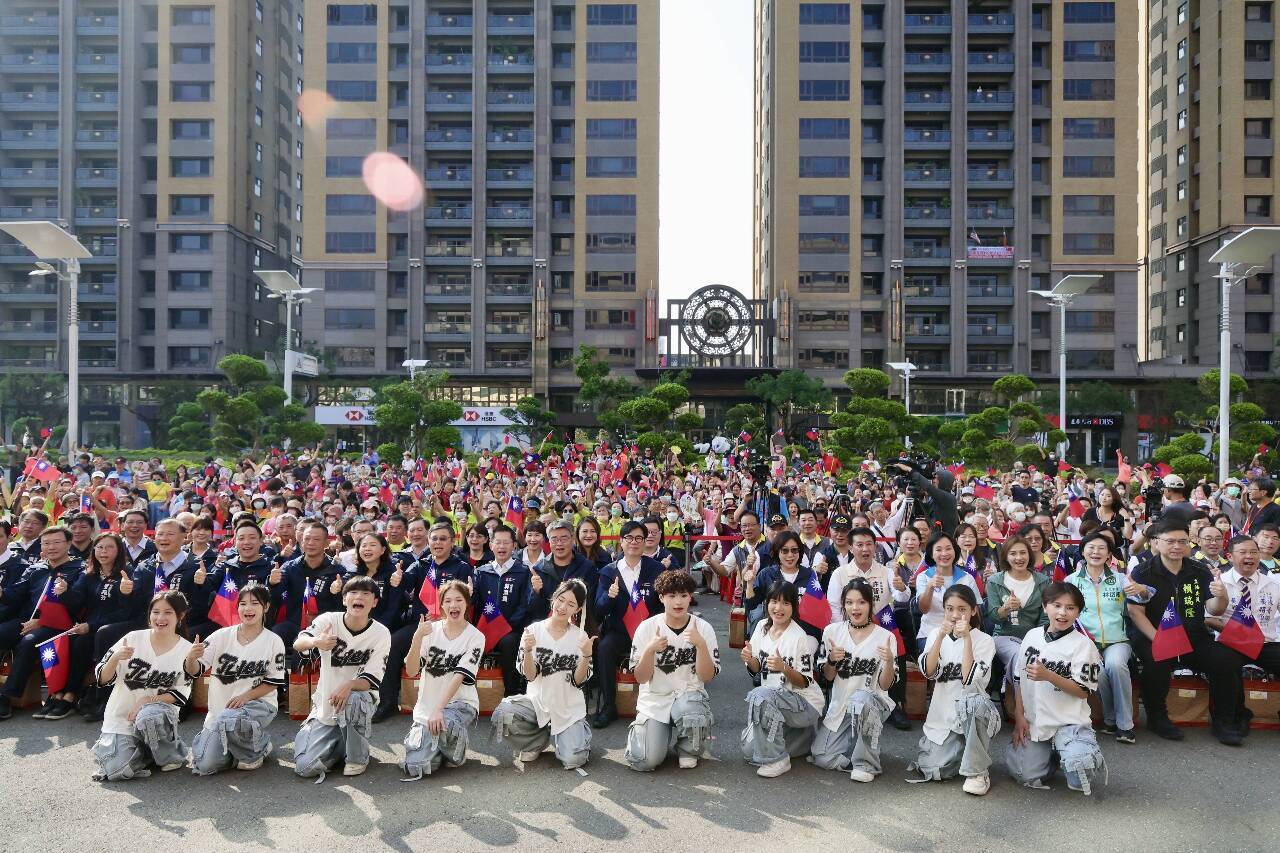 【双十国慶節】南部・台南や高雄でも国旗掲揚式典開催