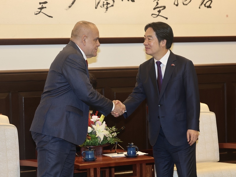 パラグアイ上院訪問団の表敬を受け、頼・総統：台湾への支持に期待
