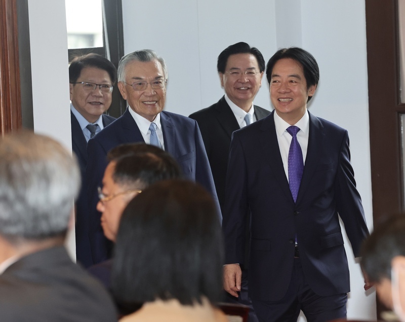 【2024APEC首脳会議】出発前会見、賴・総統が「3つの主張」を発表