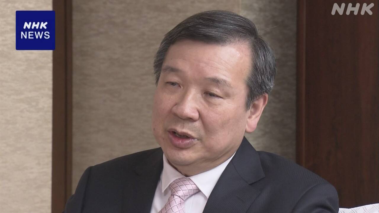 李逸洋・駐日代表がNHKの独占インタビューを受け、経済安保の協力強化に期待