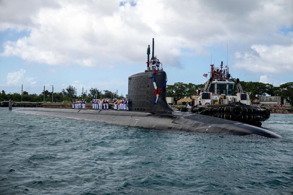 米海軍がグアムに初のバージニア級原潜を派遣、印太地域情勢に対応