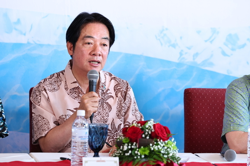 頼・総統「台湾の民主主義は得難い、決して逆戻りさせてはならない」