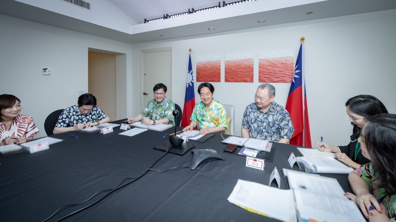 米連邦議会超党派の議員が頼・総統と電話会談、台湾に友好的な法案推進を約束