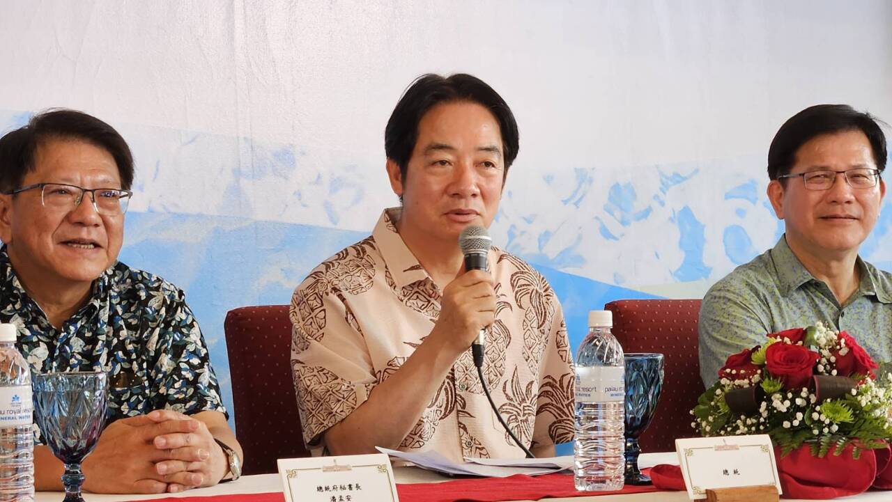 頼・総統、軍事演習が噂される中国へ向け、一方的な挑発行為を慎むよう呼びかけ