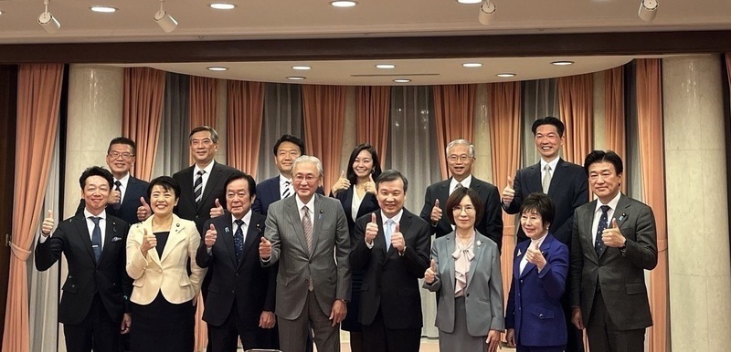 李・駐日代表が日華懇メンバーと交流、台湾の国際組織参加への支持呼びかけ