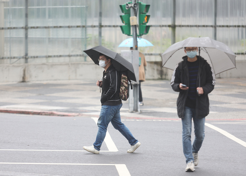 12/11夕方から北東部は雨が降りやすく、中南部は昼と夜の気温差に注意