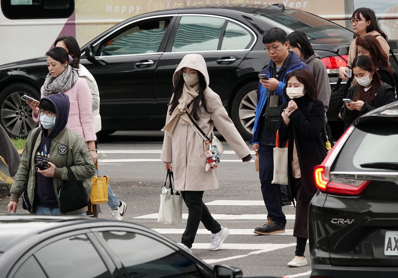 12/17日中は気温上昇、夜間はまた寒気団到来