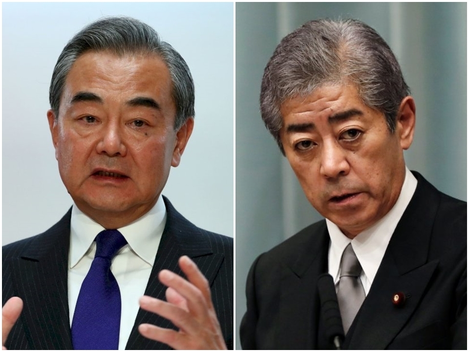 日本の岩屋外相が訪中、王毅氏と外相会談、水産品輸入再開などで協議