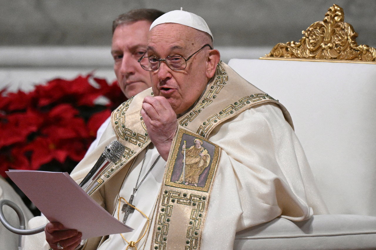 2024年度降誕祭、ローマ法王がロシアとウクライナの平和交渉呼びかけ