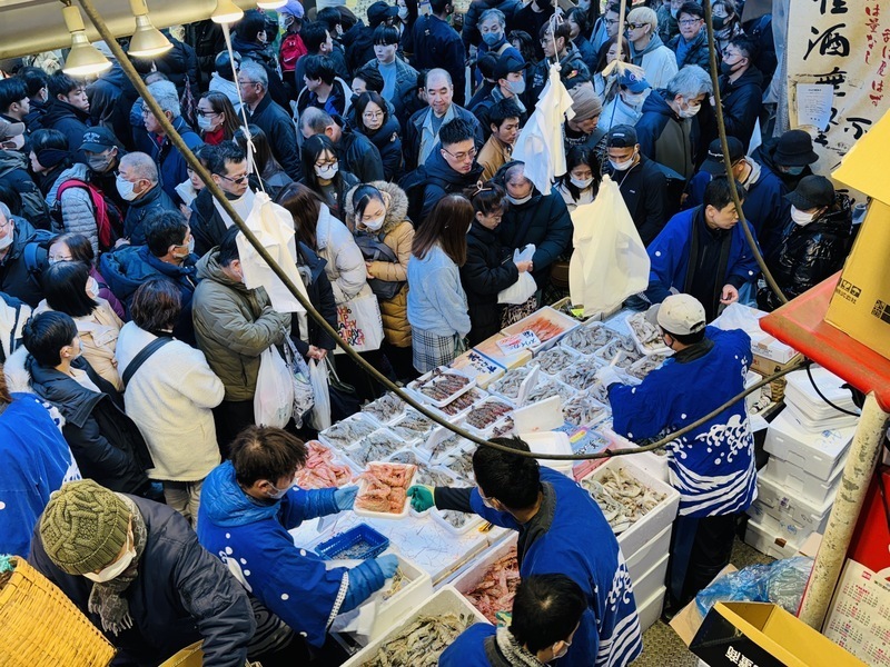 年末商戦で東京‧上野アメ横に活気、5日間で200万人見込む