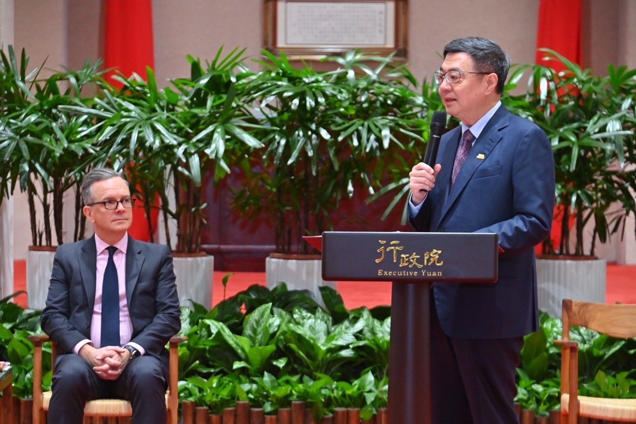 卓・行政院長：台米の二重課税問題解決に期待、米台ビジネス評議会の表敬を受け