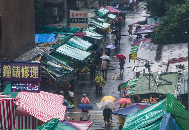 台湾全土降雨、夜気温が12度に下がる
