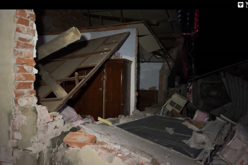 【地震速報】台南市楠西区の家屋が倒壊、4人が軽傷