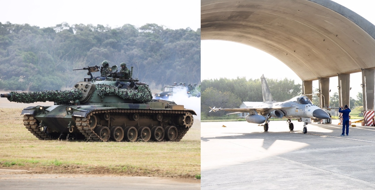 春節期間の警戒態勢を強化、陸空軍が訓練を実施