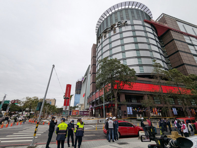 中部・台中の百貨店爆発事故、4人死亡　34人負傷