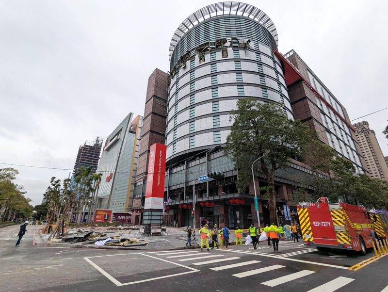 台中市「新光三越」の爆発事故、市は被害者へのサポート提供と事故原因究明を明言