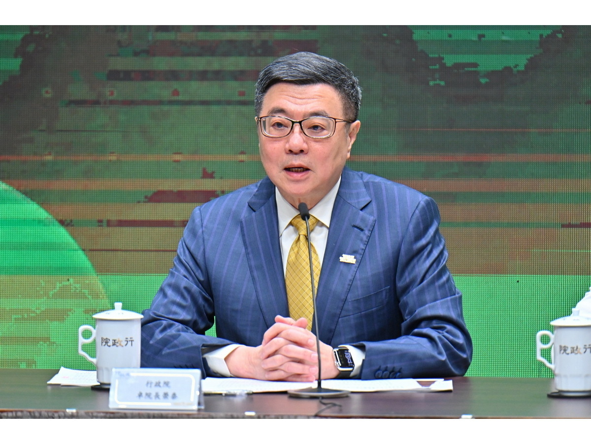 TSMCの対米投資拡大、卓・行政院長「国民の団結で台湾の重要な技術の世界的地位確保に期待」