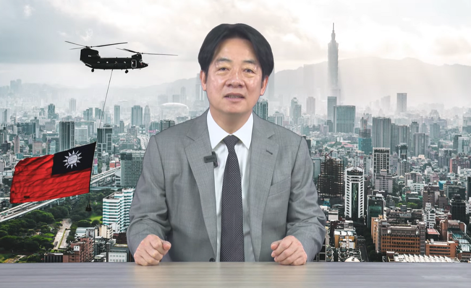 頼・総統：中共の統一戦線工作は多様、国軍は警戒心高めよ