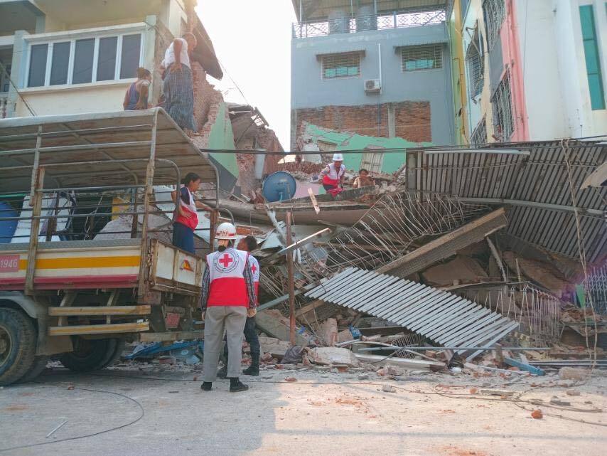 ミャンマー・マンダレー近郊でM5.1の余震 当局が地震による死者約1,700人と発表