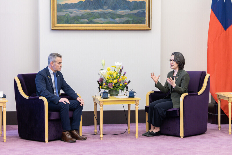 蕭・副総統、イスラエル議会訪問団と会見　科学技術・経済分野での協力強化に期待