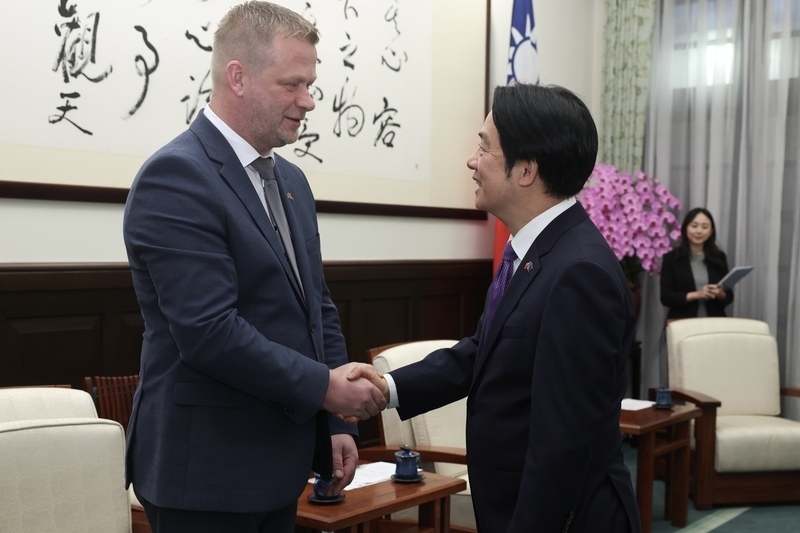 頼・総統が欧州議会の支持に感謝、議員らが民主国家の団結呼びかけ
