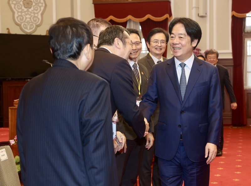 頼・総統、三大使命を再確認　中国とは「対等と尊厳」の下での交流に意欲