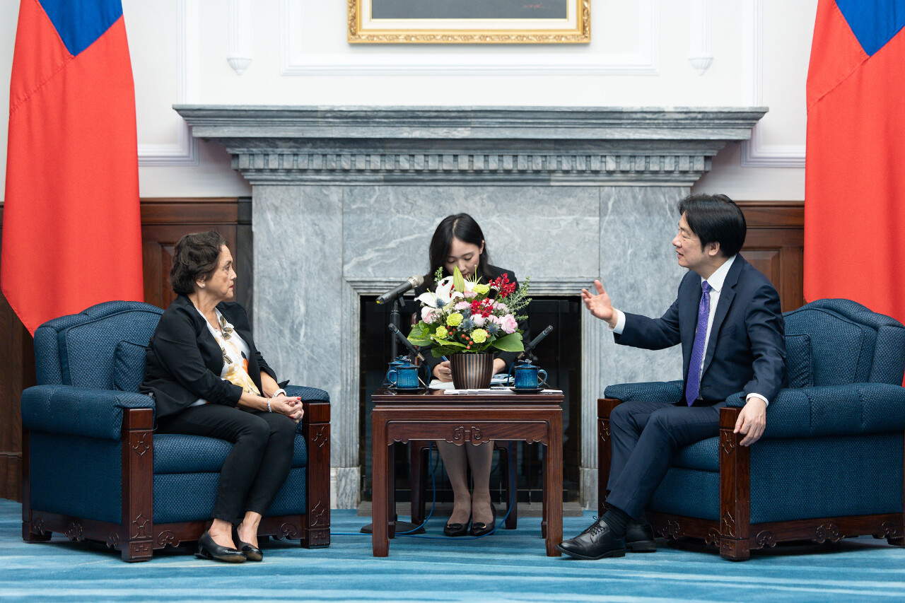グアム知事が訪台、頼・総統：グアムは台米協力の重要な架け橋