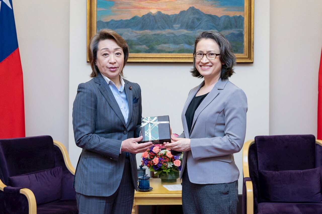蕭・副総統、橋本聖子参議院議員らの表敬訪問受け、台日協力深化に期待示す