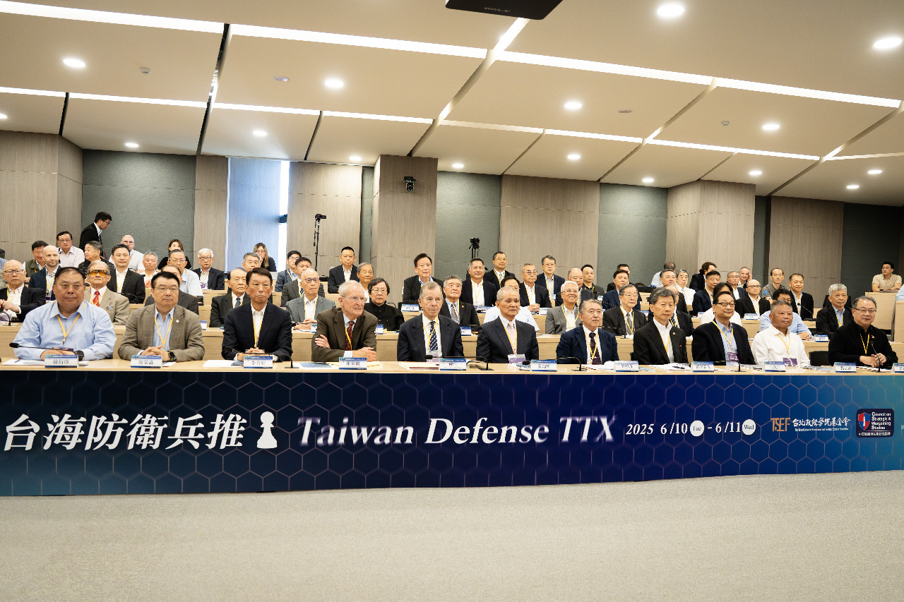 「台湾海峡防衛机上演習」が6/10から台北で、日米台退役幹部が台湾の防衛作戦状況を確認